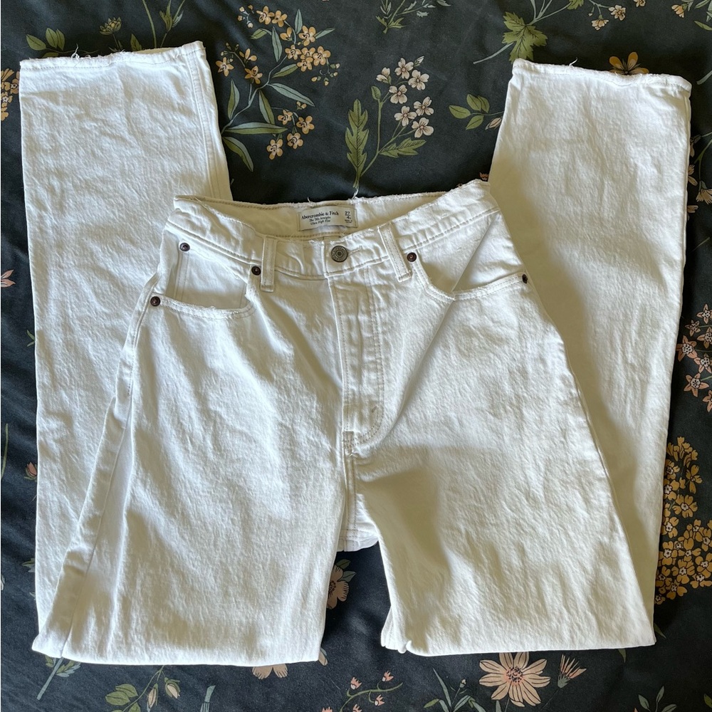 Abercrombie & Fitch 90s Straight Ultra High Rise 27W Curve Love